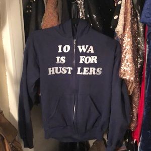 Vintage zip up hoodie-ONE OF A KIND!